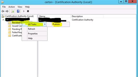 smart card revocation error